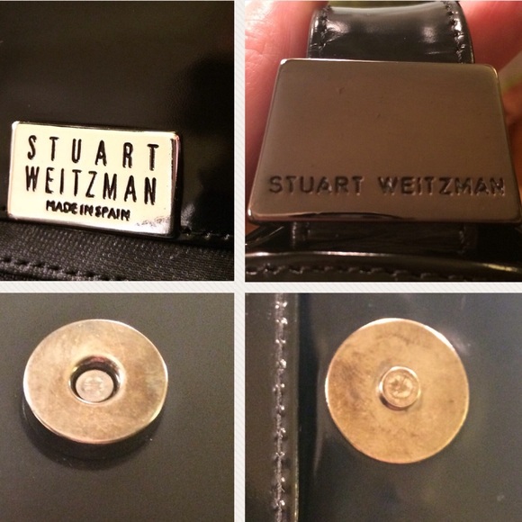 Stuart Weitzman Patent Leather Shoulder Bag - Picture 7 of 8